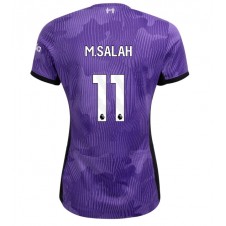 Liverpool Mohamed Salah #11 Tredjedrakt Kvinner 2023-24 Kortermet